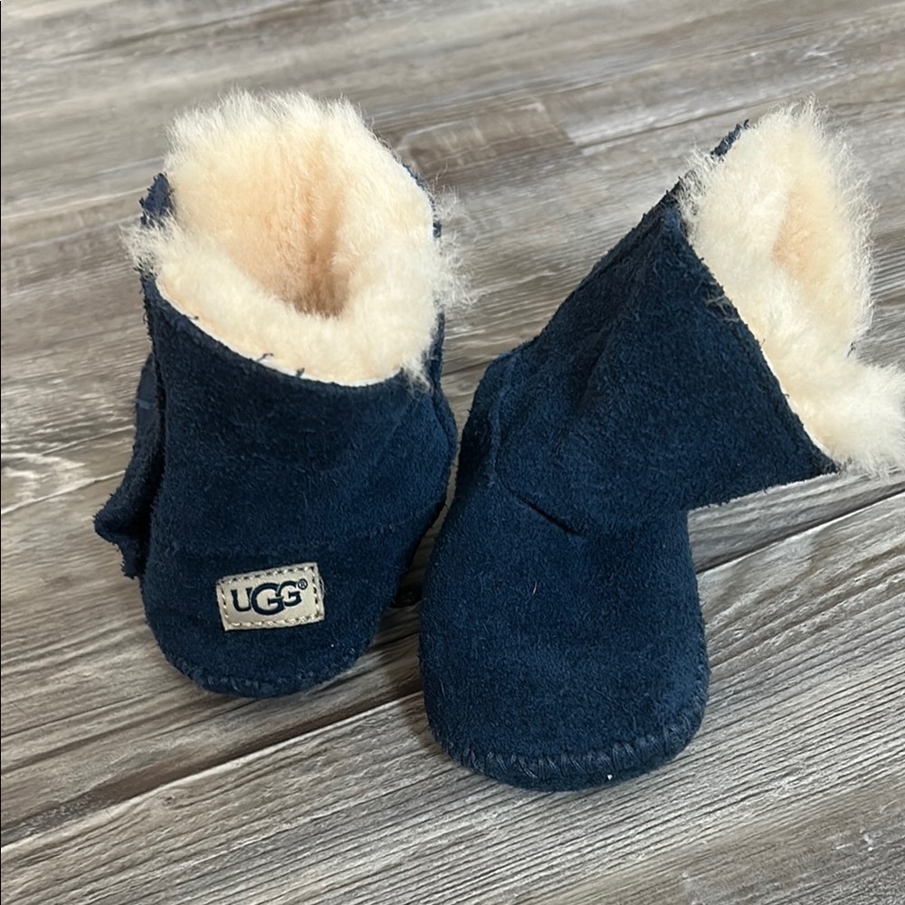 UGG Dark Blue Infant Booties